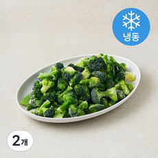 프로즌프레시 맛있는 제주 브로콜리 (냉동), 2개, 700g
