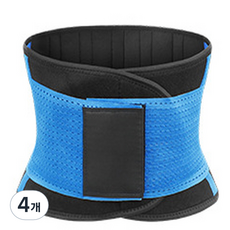 樹墩朋友 穩定包覆腰部護腰帶 2 藍色, 4個