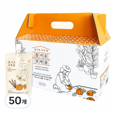 Jeulgeoun Naui Jeup 全年歡樂果汁 歡樂南瓜汁, 100ml, 50個