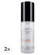 어스향수 테라피 스프레이 바디미스트 스포츠, 2개, 80ml