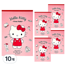 산리오 뜯어쓰는 프리노트, 헬로키티, 10개