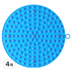 Allincell 每日足部指壓墊 56 x 56 cm, 4個, 藍色
