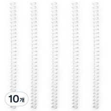 루이노리브 30공 바인더링 루즈링 1개입, 화이트, 10개, 12mm