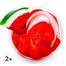 슬코 수박빙수슬라임, 2개, 수박빙수