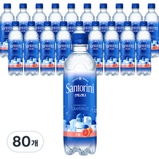 산토리니 탄산음료 자몽, 500ml, 80개