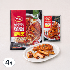 하림 맛닭가슴살 엽기떡볶이맛, 100g, 4개, 5개입