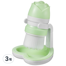 굿체인지 스탠드형 세안 브러쉬, 혼합 색상, 3개