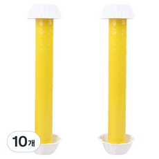 에버하우스 벌레 끈끈이 플라이스틱 옐로 27 x 7 cm, 75g, 10개