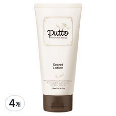 putto 秘密乳液, 200ml, 4個