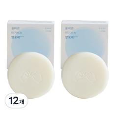 동구밭 유아용 비누 알로에, 100g, 12개