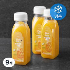 뷰코 프레쉬 후르츠 믹스 주스 (냉동), 280ml, 9개