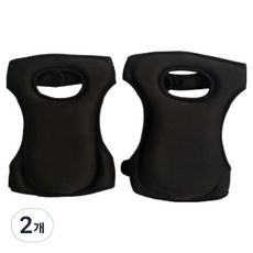 곰지홈 군인 작업용 무릎보호대 2p, 블랙, 2개