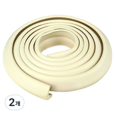 Kotech 纖薄型邊角防撞條, 2個, 象牙白