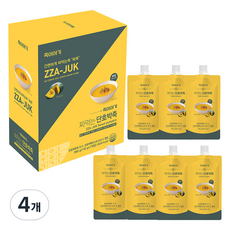 Jukstory 擠著吃的甜南瓜粥 7入, 980g, 4個