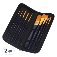 Allode 藝術家化妝包刷具組 TYPE 01 海軍藍, 2套