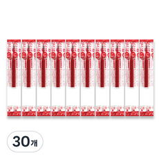 제브라 젤잉크 JF 리필심 1.0mm, 적색, 30개