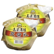 WON LAI WON 旺來旺 金門高梁酒釀甜豆腐乳, 350g, 2罐