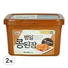 Beomil 大豆醬超大顆粒, 3kg, 2個