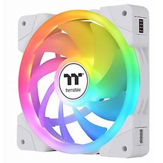 曜越 SWAFAN EX14 ARGB Sync 正反轉水冷排風扇3個 磁吸式串接, CL-F170-PL14SW-A, 白色, 1組