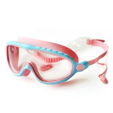 Kizus 兒童抗UV防霧護目泳鏡 KIZUS-SWIM01, 1個, 粉紅色