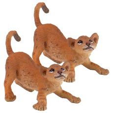 papo 淘氣小獅子公仔, 2個