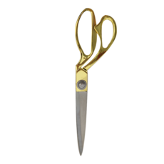 金色裁縫剪刀 10.5吋 鋒利耐用, 1支