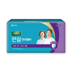 Depend 利清爽 男女通用 安心內褲型成人紙尿褲, 小型, 10入, 1個