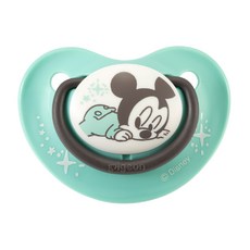 pigeon 貝親 輕量安心奶嘴 L 米奇版, 6-18個月, 1個