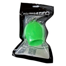 aquatec 二級頭咬嘴固定套 OC-100 綠色，舒適矽膠材質，潛水調節器保護配件, 7 x 5.1cm, 1個