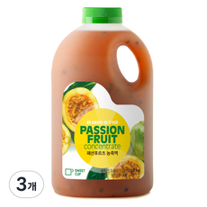 SWEET CUP 百香果濃縮液 1.9kg, 3個