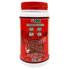 AZOO 赤蟲飼料, 900ml, 1瓶