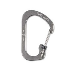 NITE IZE SlideLock 滑鎖登山扣 2號, 不鏽鋼, 1個