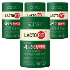 락토핏 당케어 유산균, 120g, 4개