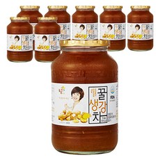 꽃샘 꿀 생강차, 1kg, 1개입, 8개