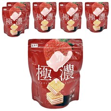 盛香珍 極濃草莓巧克酥, 115g, 6包