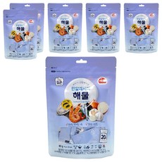 Haepyo 一粒食譜 海鮮, 80g, 6個