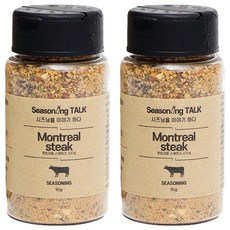 시즈닝톡 몬트리얼 스테이크 시즈닝, 90g, 2개
