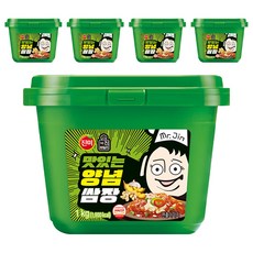 진미 맛있는 양념쌈장, 1kg, 5개