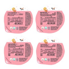 Jjangjuk 孩童常溫副食品粥 8~9個月適用, 地瓜花椰菜粥口味+海鮮蔬菜粥口味+綜合蘑菇粥口味+雞肉豆腐粥口味, 640g, 1組