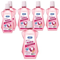 Shallop 刷樂 專業護理漱口水 抗敏感, 500ml, 6個