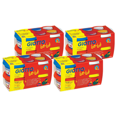 GIOTTOBEBE 칼라점토, 4색, 100g, 4개