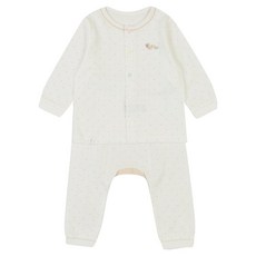 ETTOI 嬰幼兒羅紋棉內衣套裝