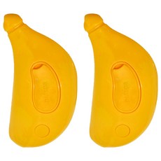 電動噴霧寵物按摩梳 2入 ABS+矽膠材質 附USB充電短線 貓咪/狗狗適用, 黃香蕉, 1組