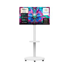 TCL 아이팔콘 4K HDR Google TV + 이동식 스탠드 세트, 142cm(55인치), 55U65A, MSD58W, 방문설치 142cm(55인치), 55U65A, MSD58W, 방문설치