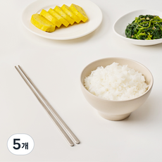 MAISON OBJET Sier Delight 餐具筷子, 5個, 銀色, 單品