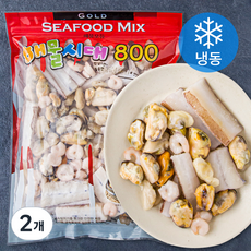 해물시대 800 해물 모듬 (냉동), 600g, 2개