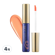 엠씨씨코스메틱 스튜디오 라이트온 틴트 립루즈, 602 무드코랄, 5.5ml, 4개