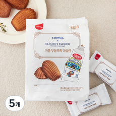 삼립 크렘드 마롱 부들촉촉 마들렌, 15g, 8개입, 5개