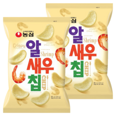 농심 알새우칩, 110g, 2개