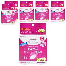 novopin KIYOU 基陽假牙清潔錠 未滅菌 玫瑰香, 12錠, 6盒